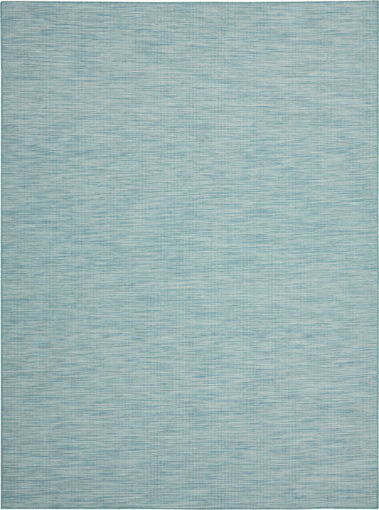 Nourison Positano 6' x 9' Aqua Modern Rug