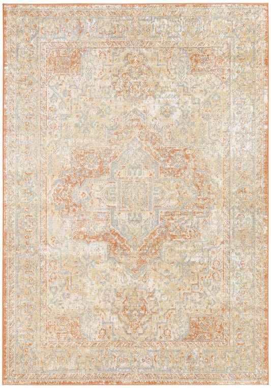 Nourison Nourison Essentials Persian 5' x 7' Beige Rust Vintage Rug