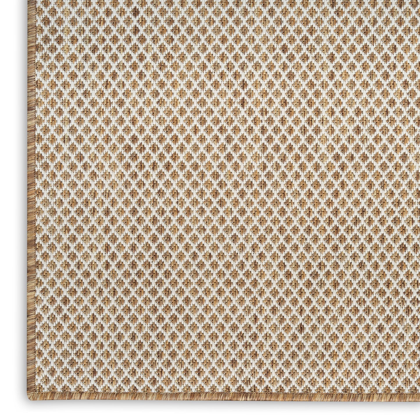 Nourison Courtyard 4' x 6' Jute Ivory Modern Rug