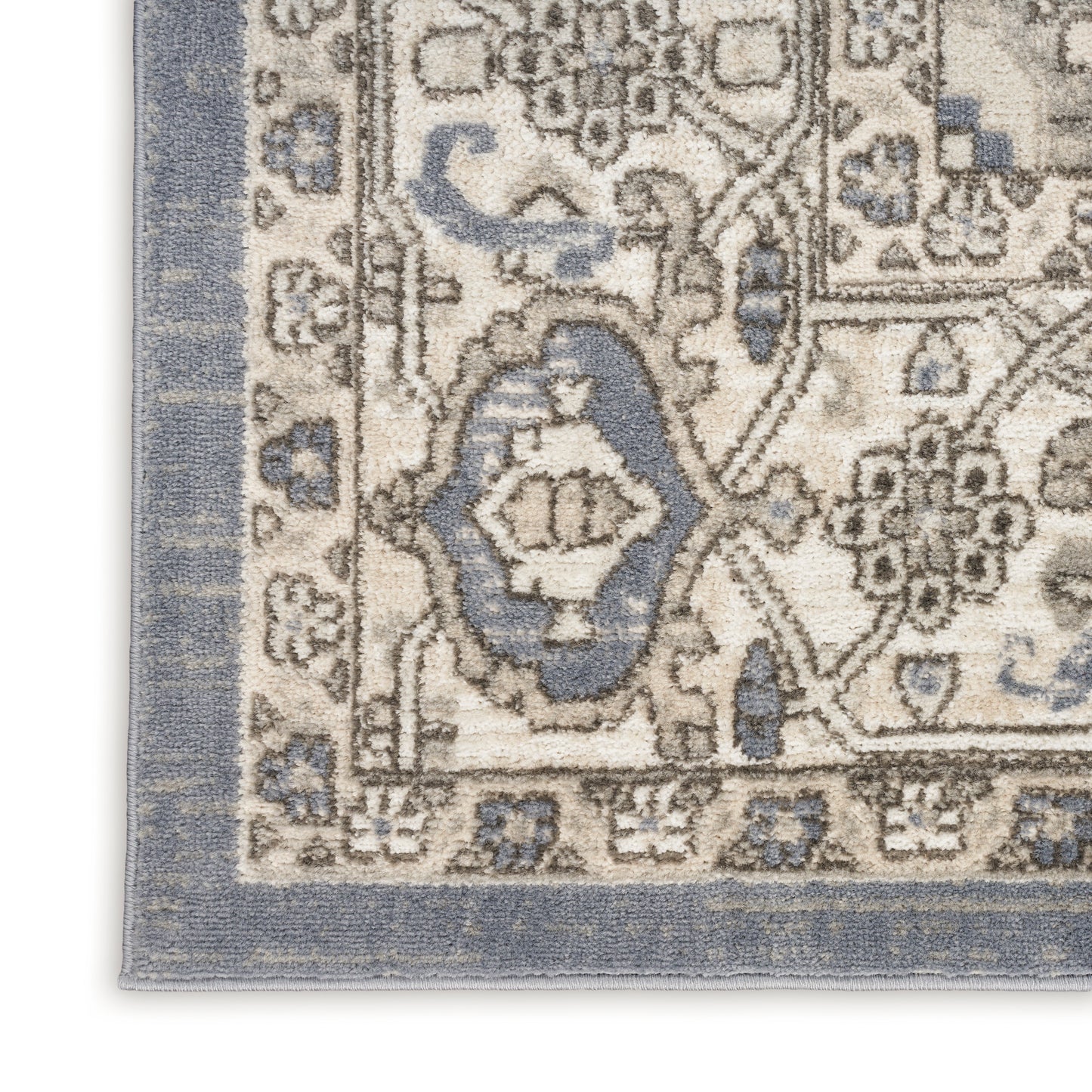 Nourison Quarry 7' x 10' Blue Vintage Indoor Rug