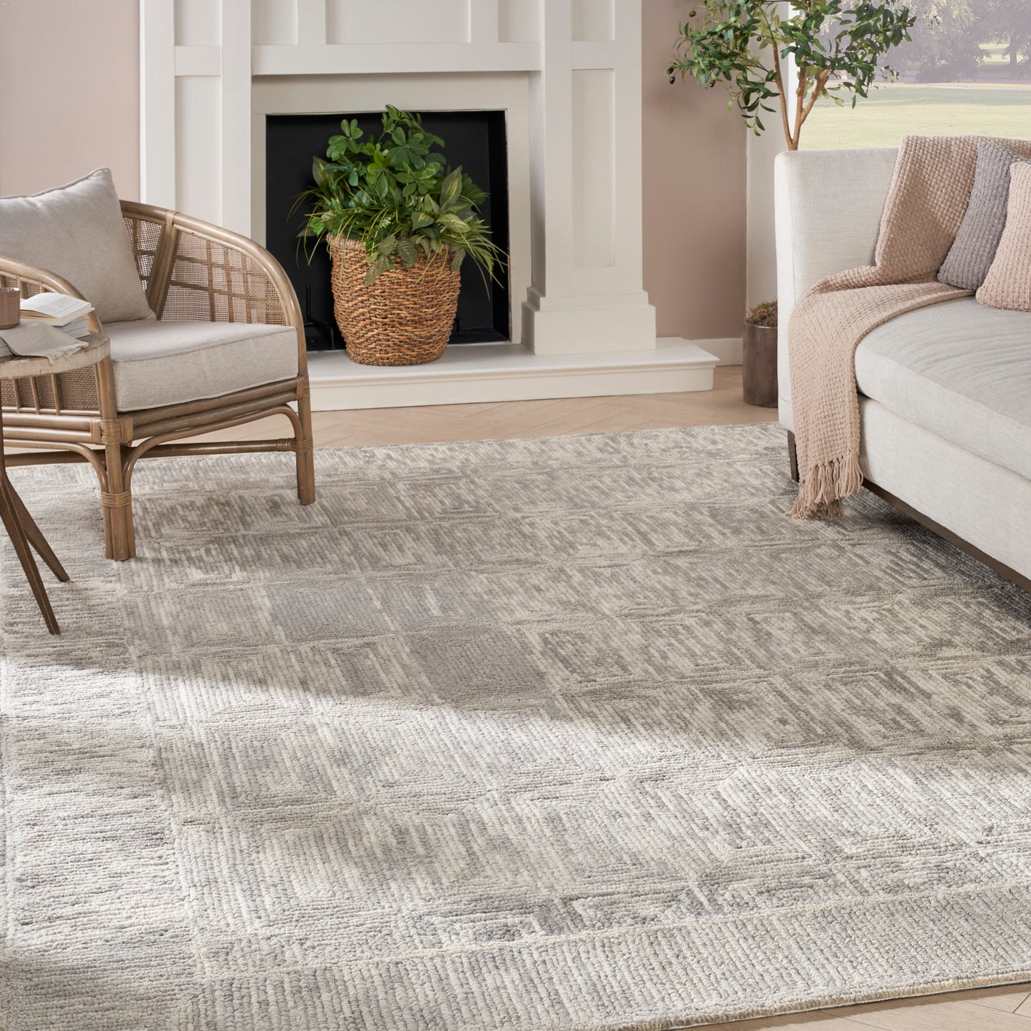 Nourison Colorado 8'3" x 11'6" Grey Modern Indoor Rug