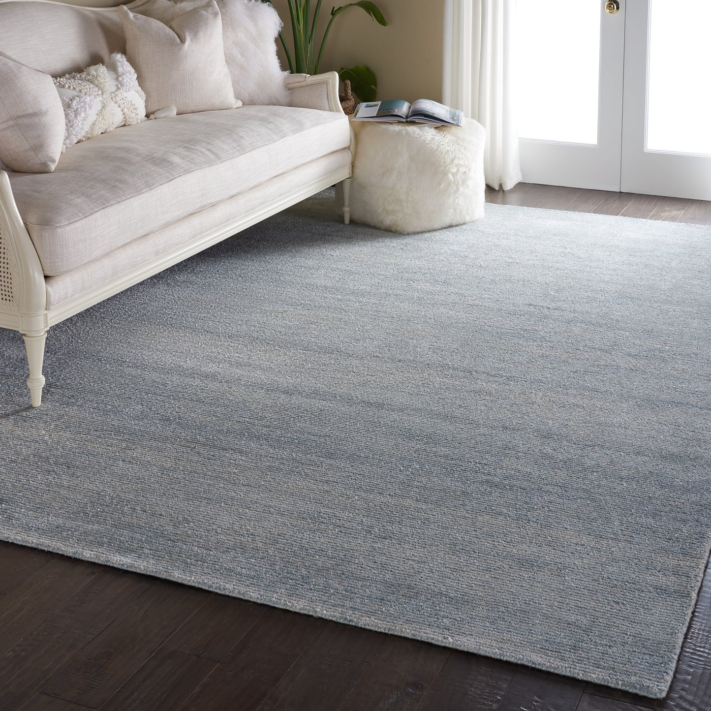 Nourison Weston 8' x 10'6" Aquamarine Modern Indoor Rug