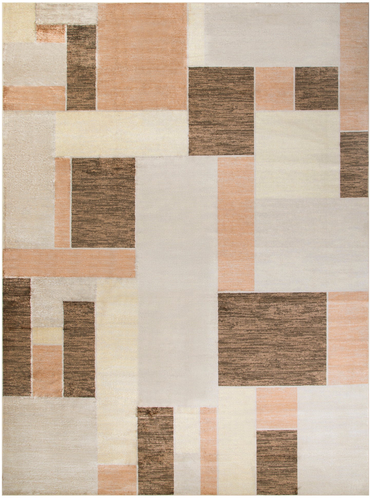 Nourison Astra Machine Washable 7'10" x 10' Beige Multicolor Modern Indoor Rug