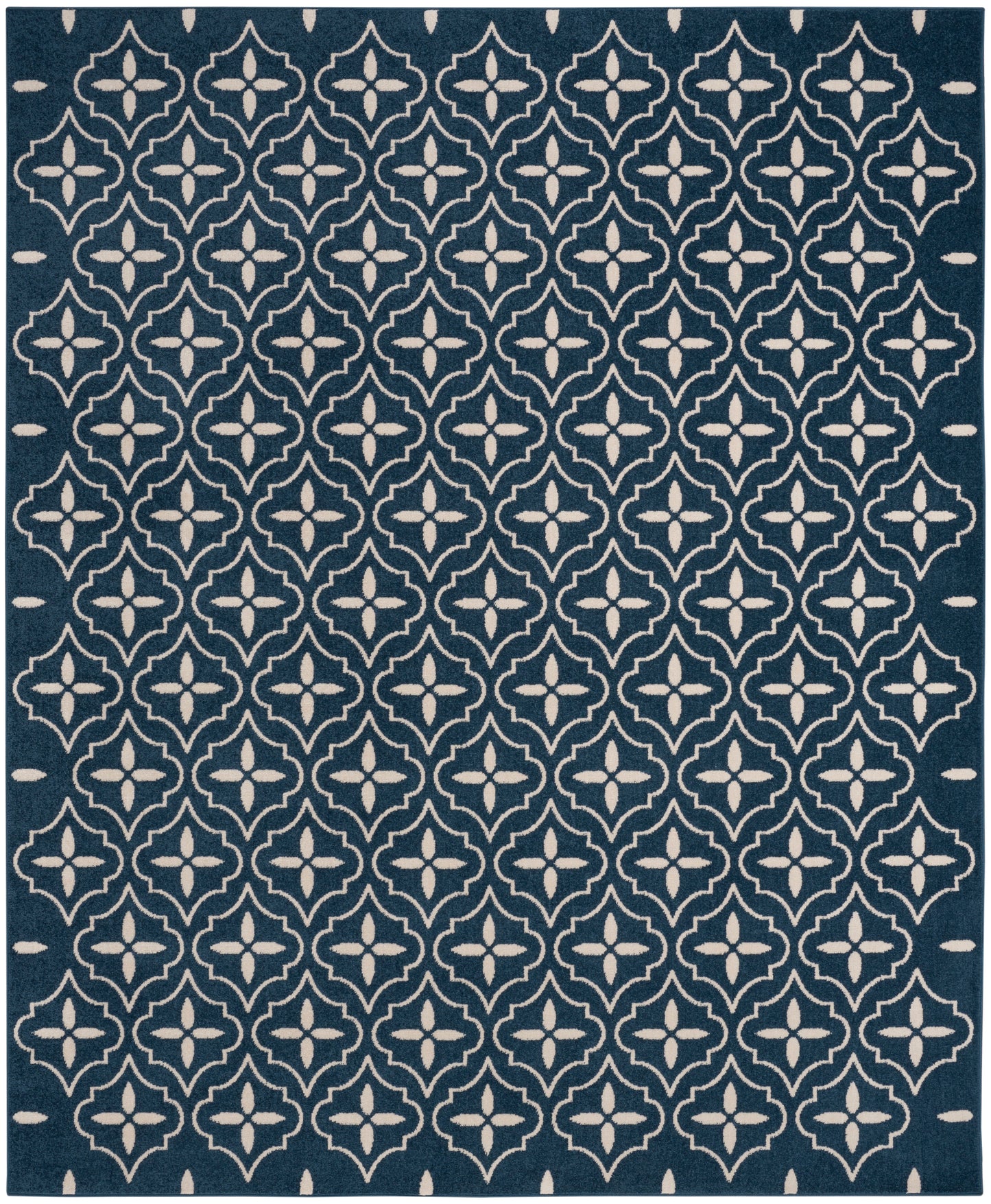 Nourison Nourison Essentials 8' x 10' Navy Ivory Modern Rug