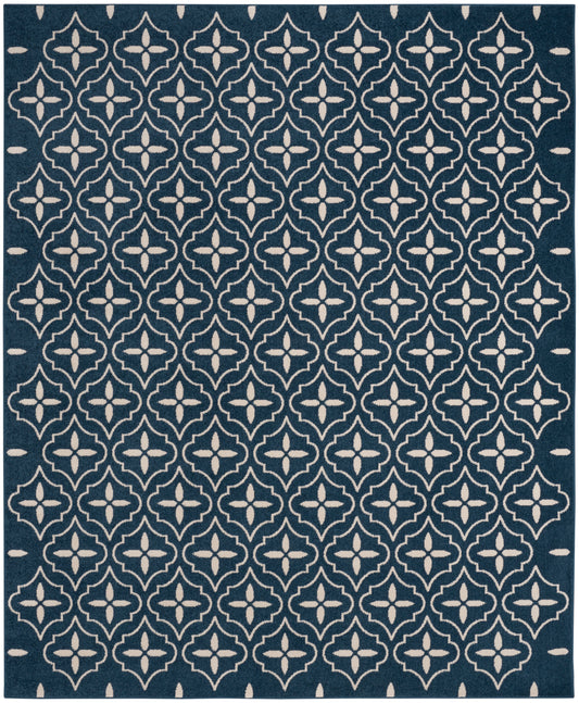 Nourison Nourison Essentials 8' x 10' Navy Ivory Modern Rug