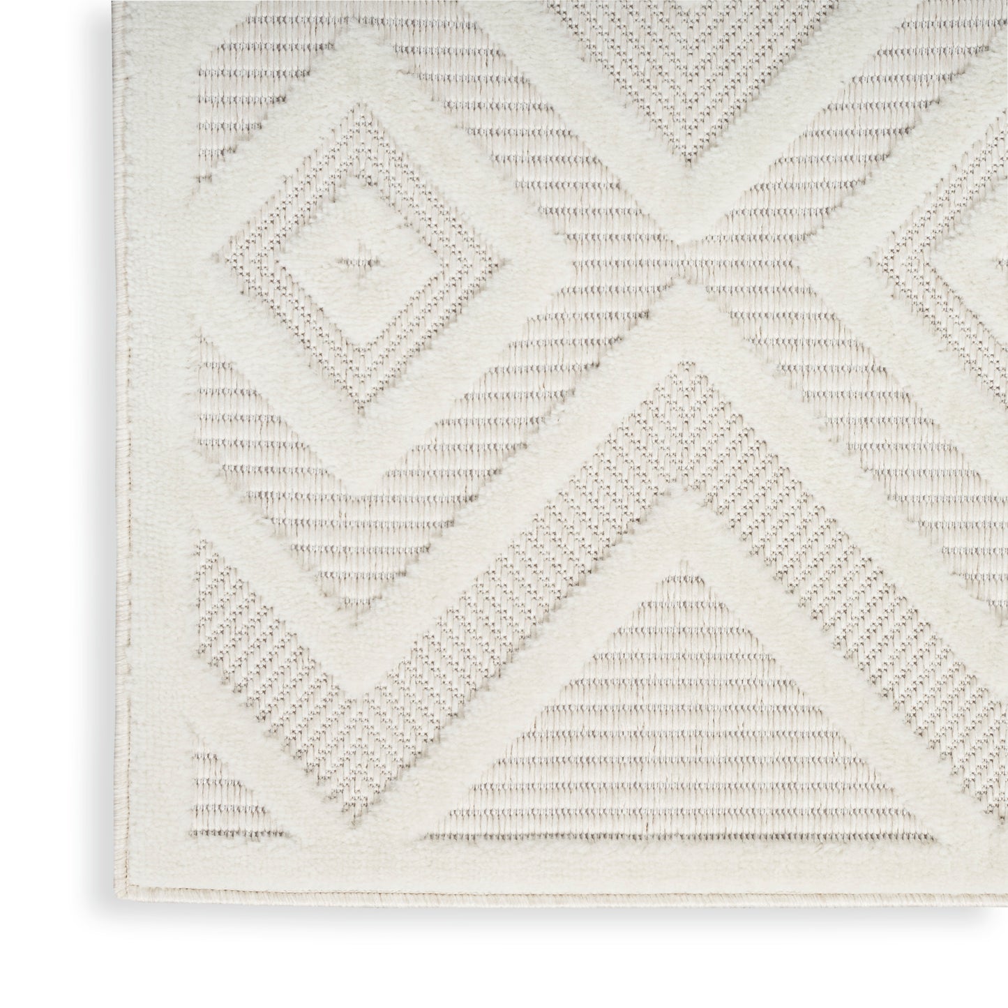 Nourison Versatile 12' x 15' Ivory White Modern Rug