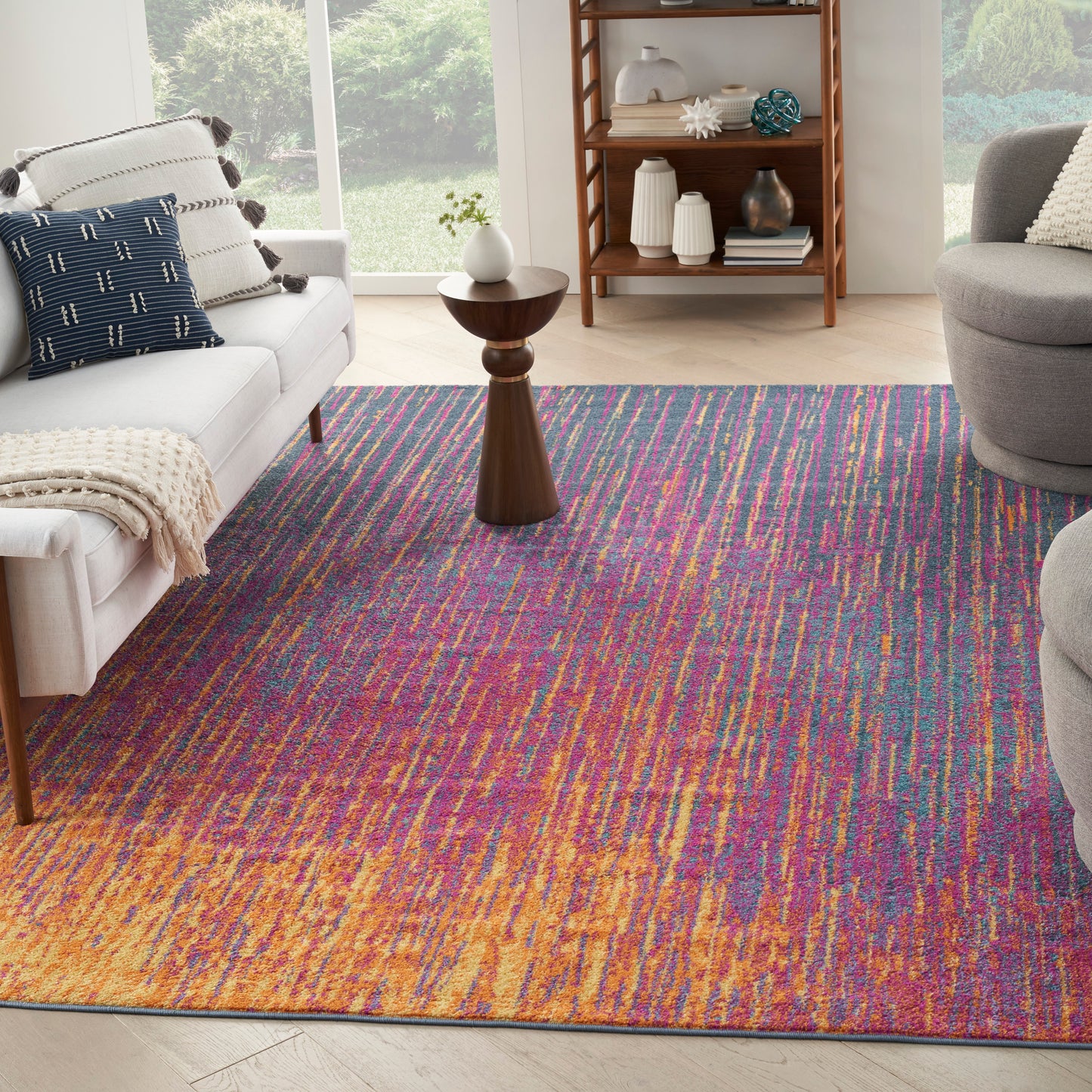 Nourison Passion 8' x 10' Multicolor Modern Indoor Rug