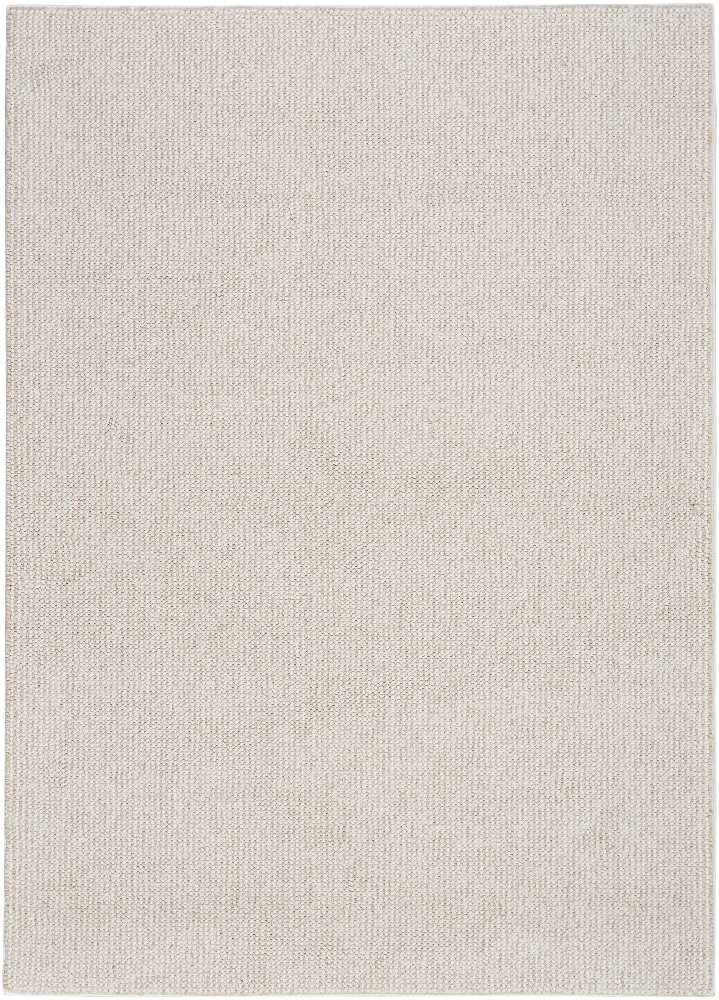 Nourison Natural Texture 6' x 9' Ivory Beige Farmhouse Indoor Rug