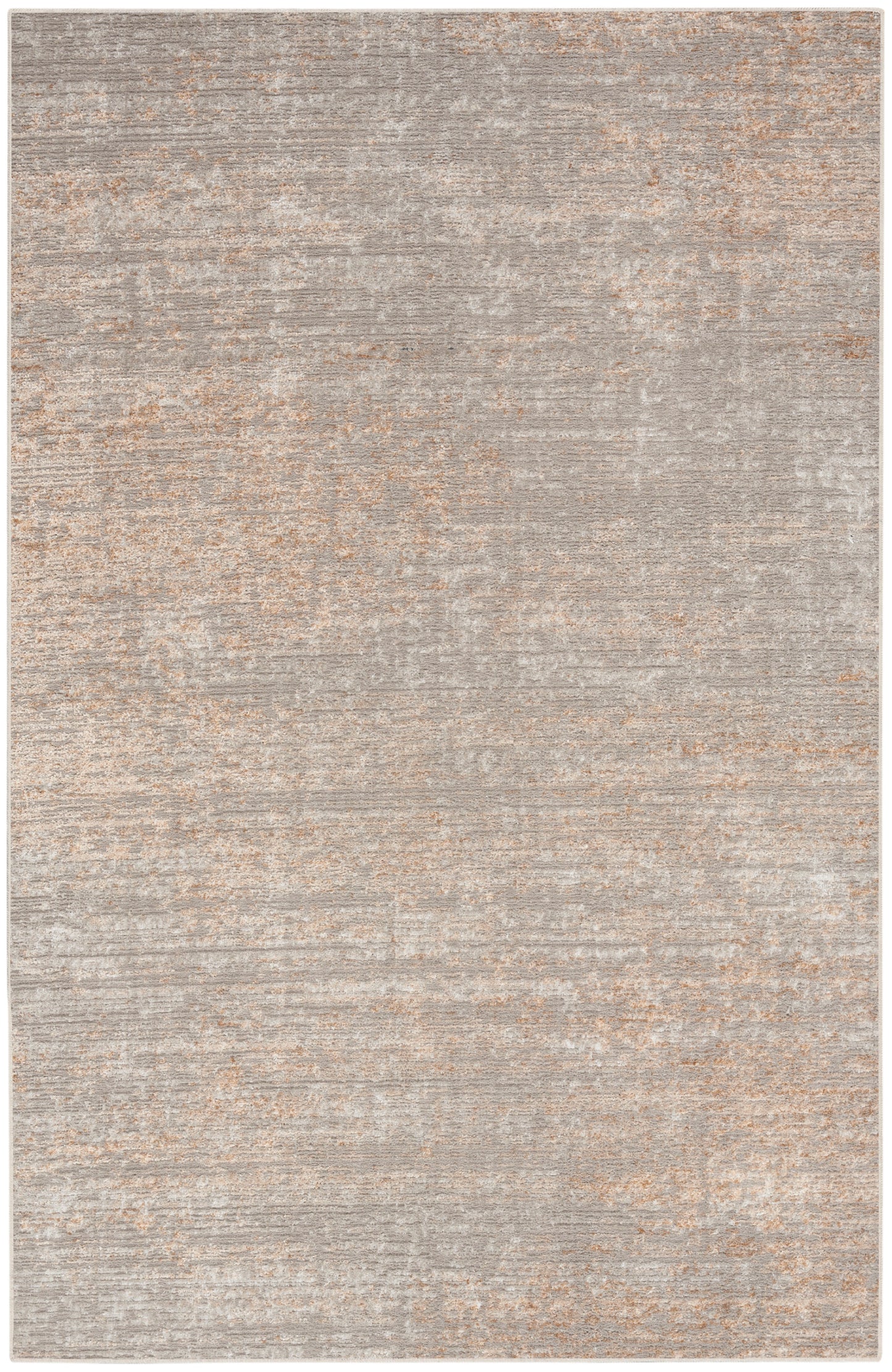 Calvin Klein Captivating 3'2" x 5' Grey Beige Modern Indoor Rug