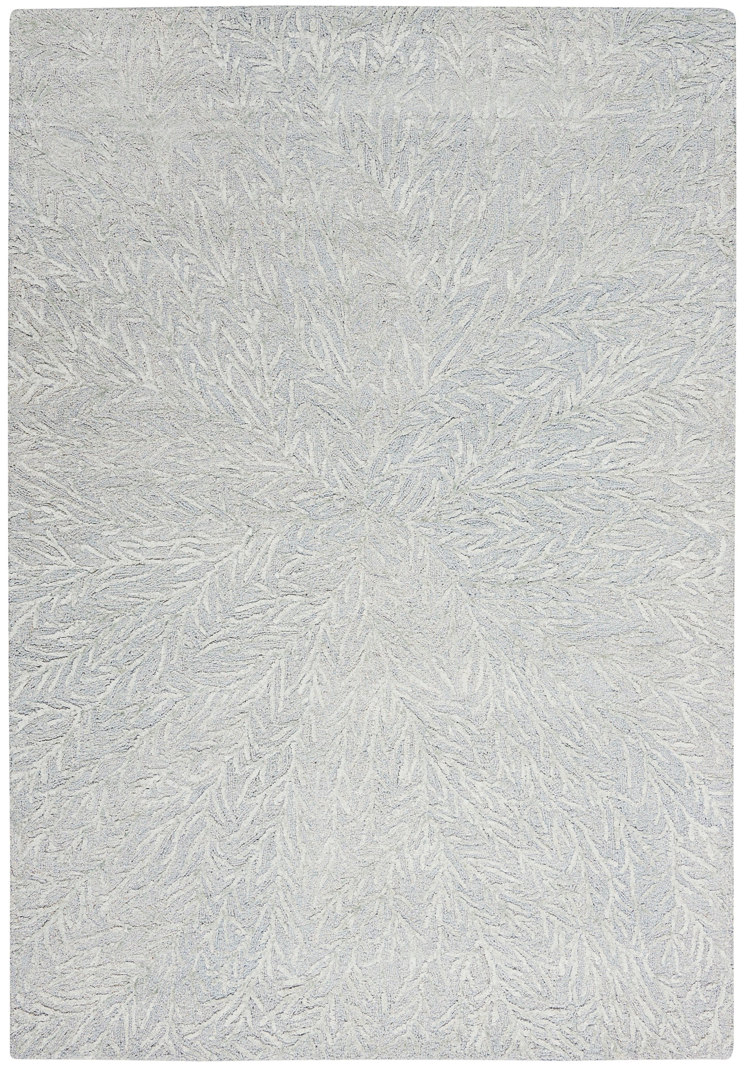 Michael Amini Ma30 Star 4' x 6' Light Blue Modern Indoor Rug