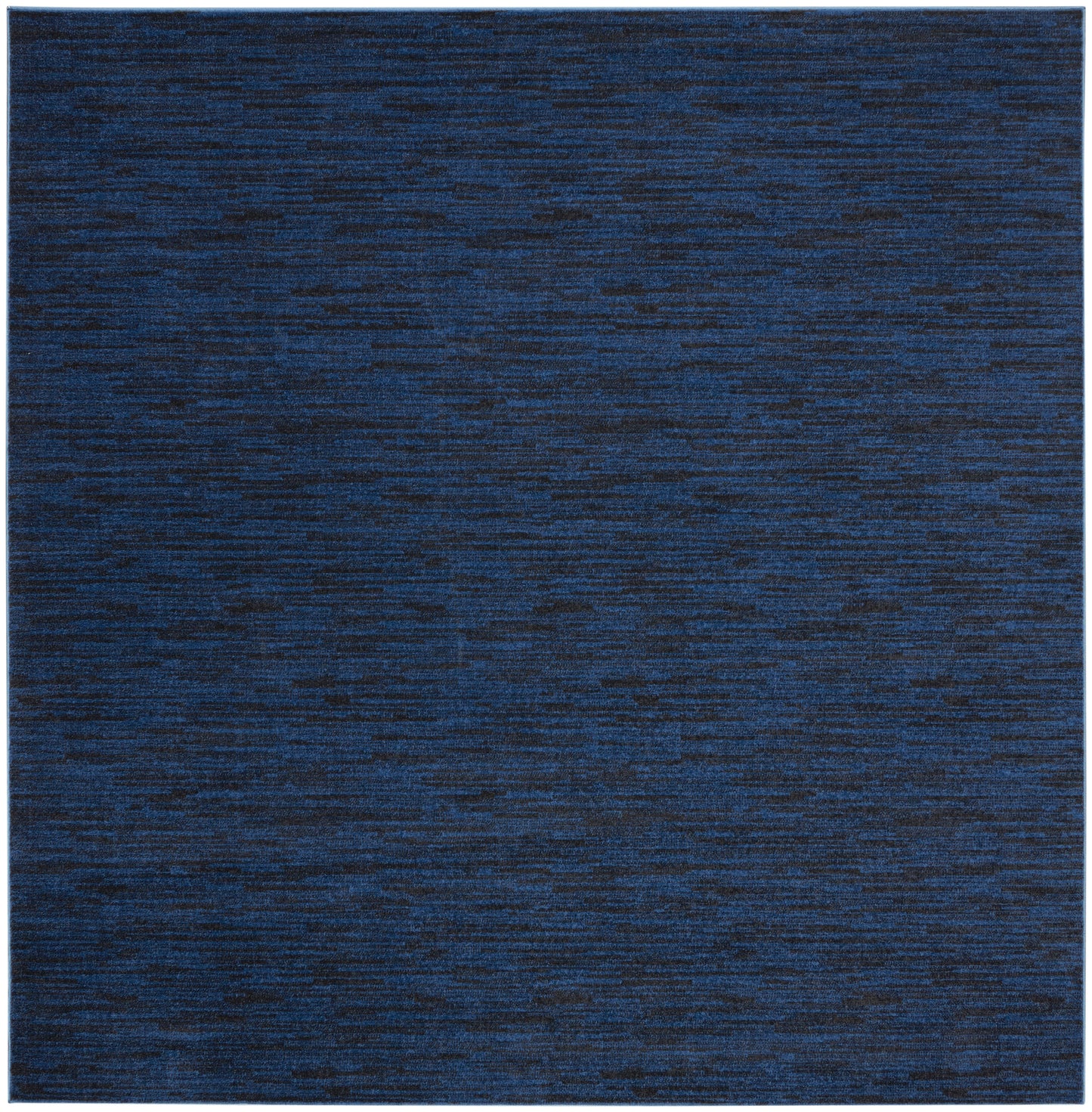 Nourison Nourison Essentials 9' x Square Midnight Blue Outdoor Rug