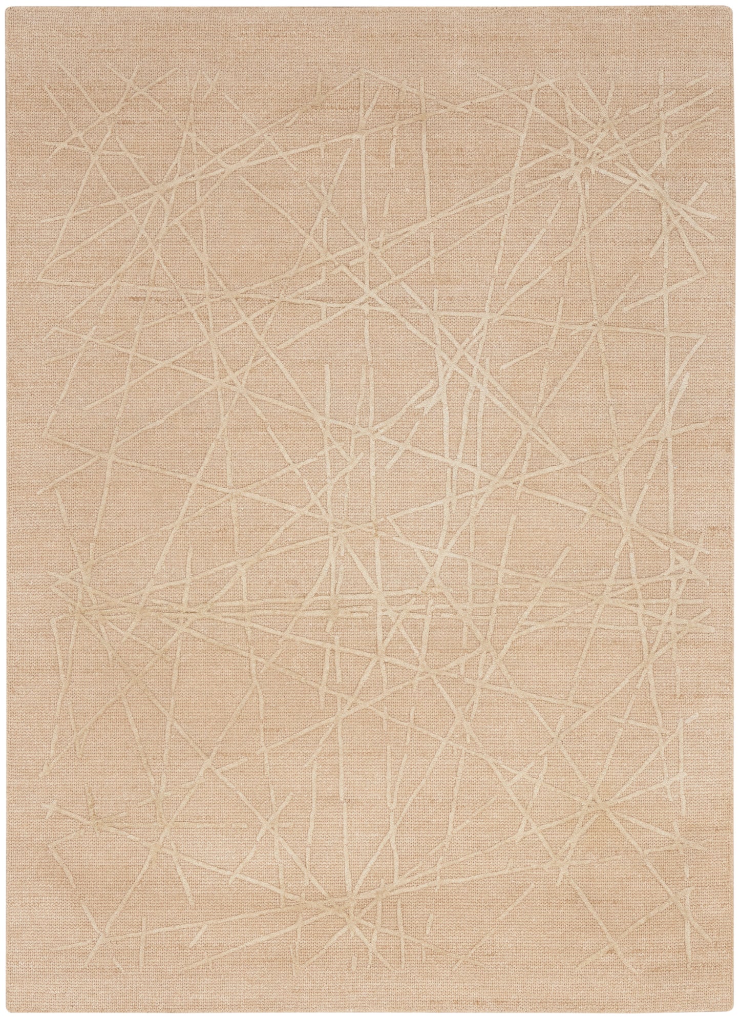 Calvin Klein CK044 Wander 5'3" x 7'3" Natural Modern Indoor Rug