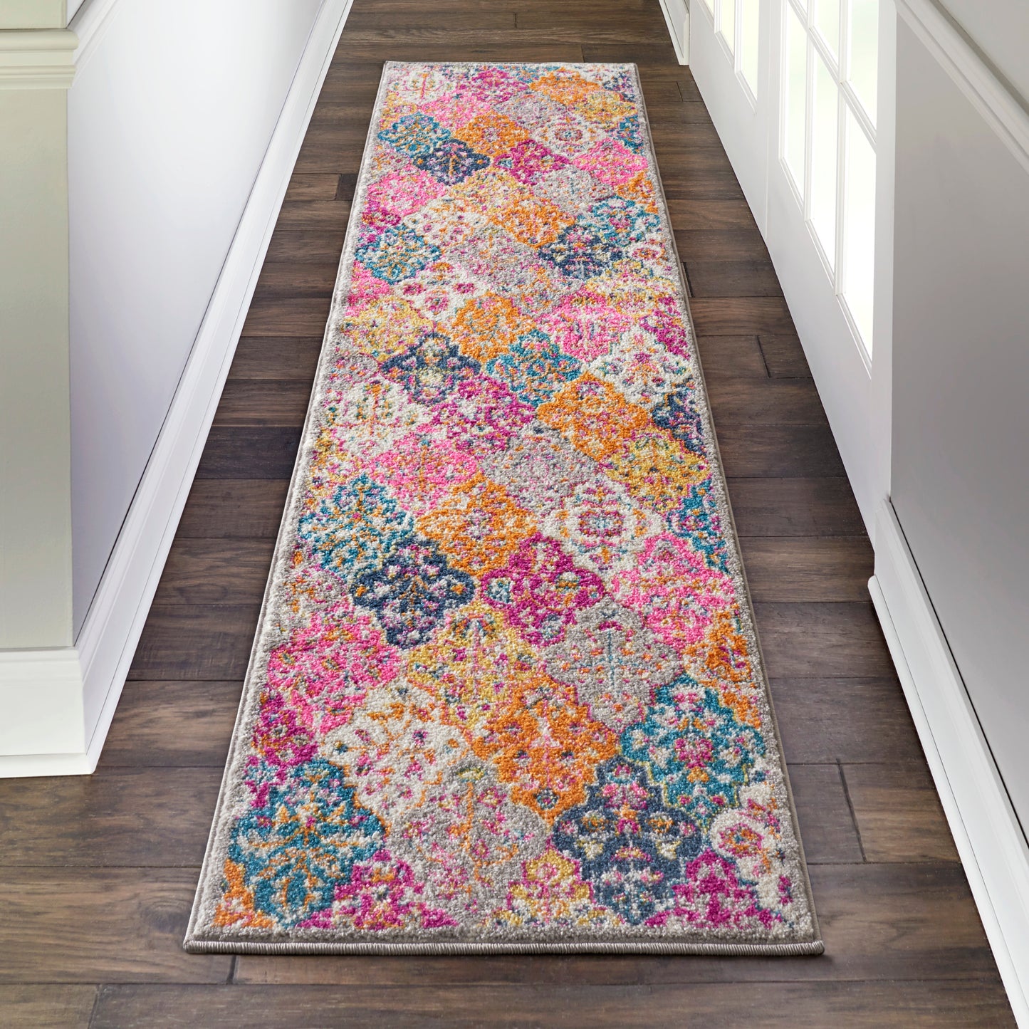 Nourison Passion 2'2" x 7'6" Multicolor Bohemian Indoor Rug