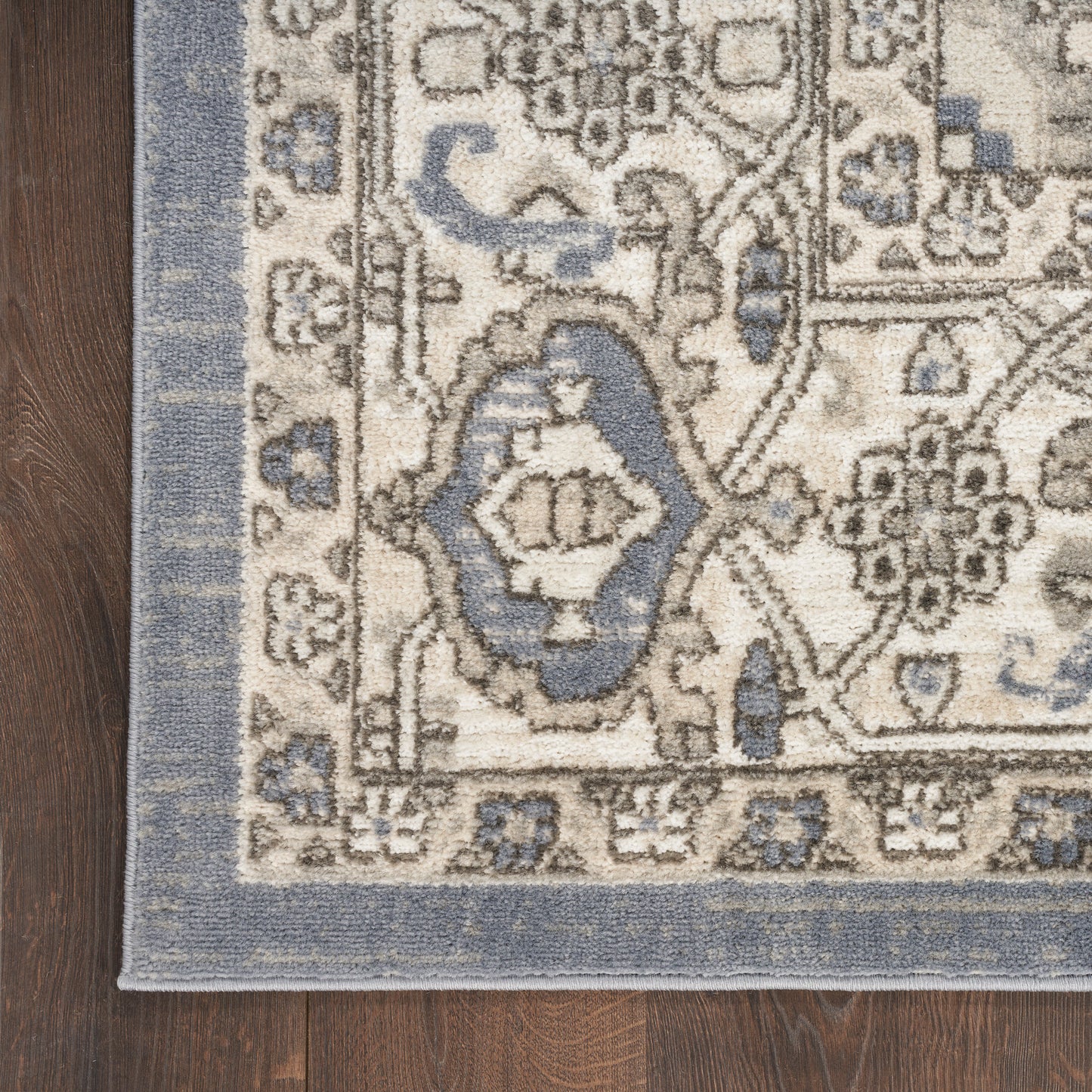 Nourison Quarry 10' x 14' Blue Vintage Indoor Rug