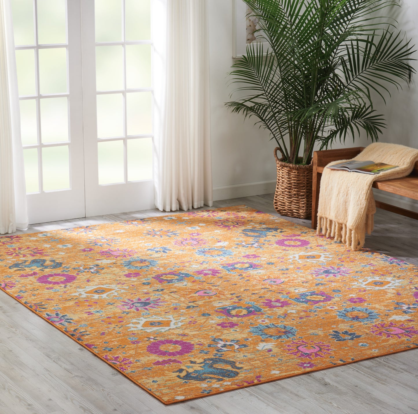 Nourison Passion 9' x 12' Sunburst Bohemian Indoor Rug