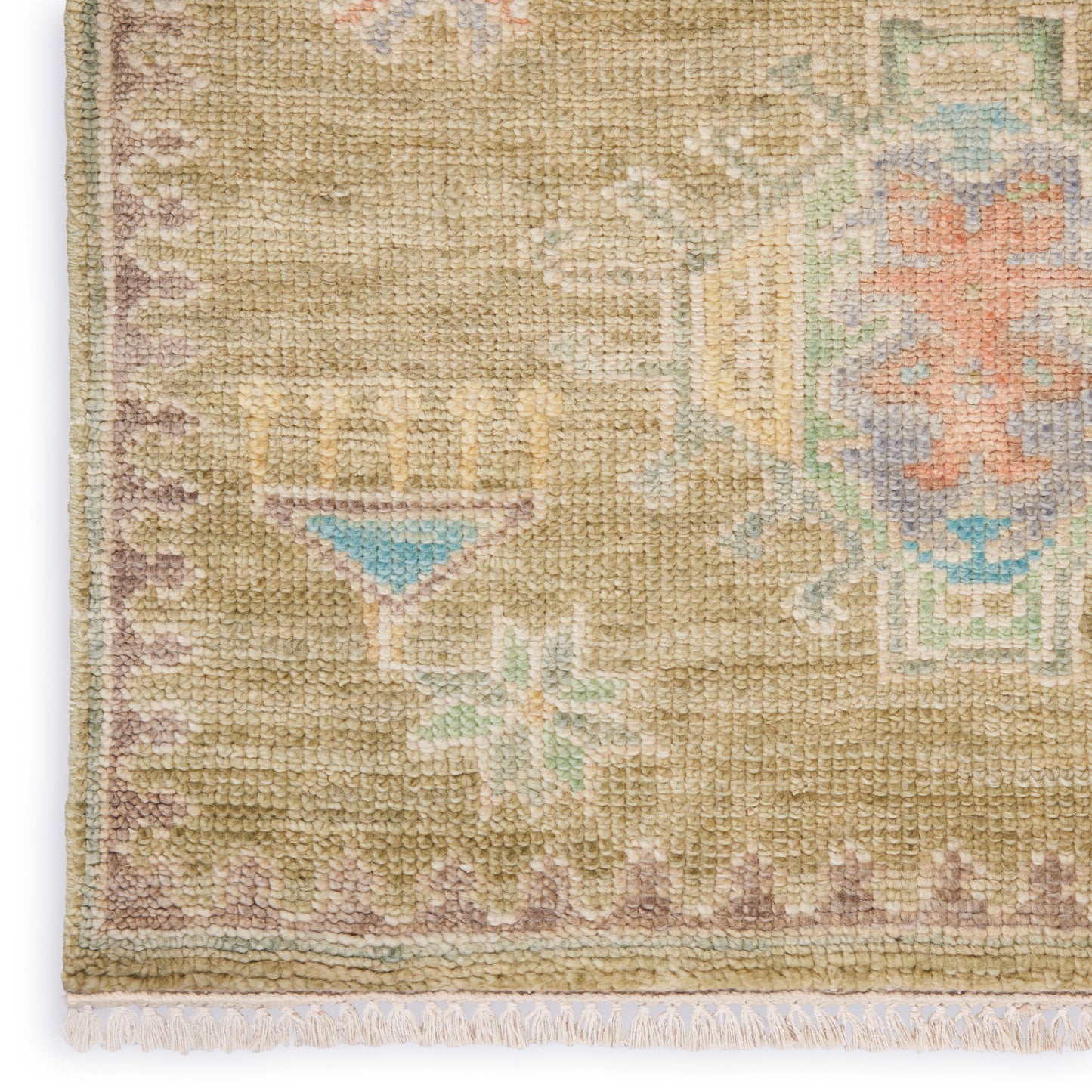 Nourison Odessa 10' x 14' Sage Vintage Indoor Rug