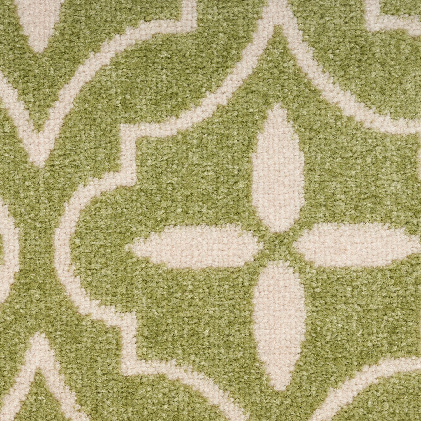 Nourison Nourison Essentials 2'2" x 7'6" Green Ivory Modern Rug