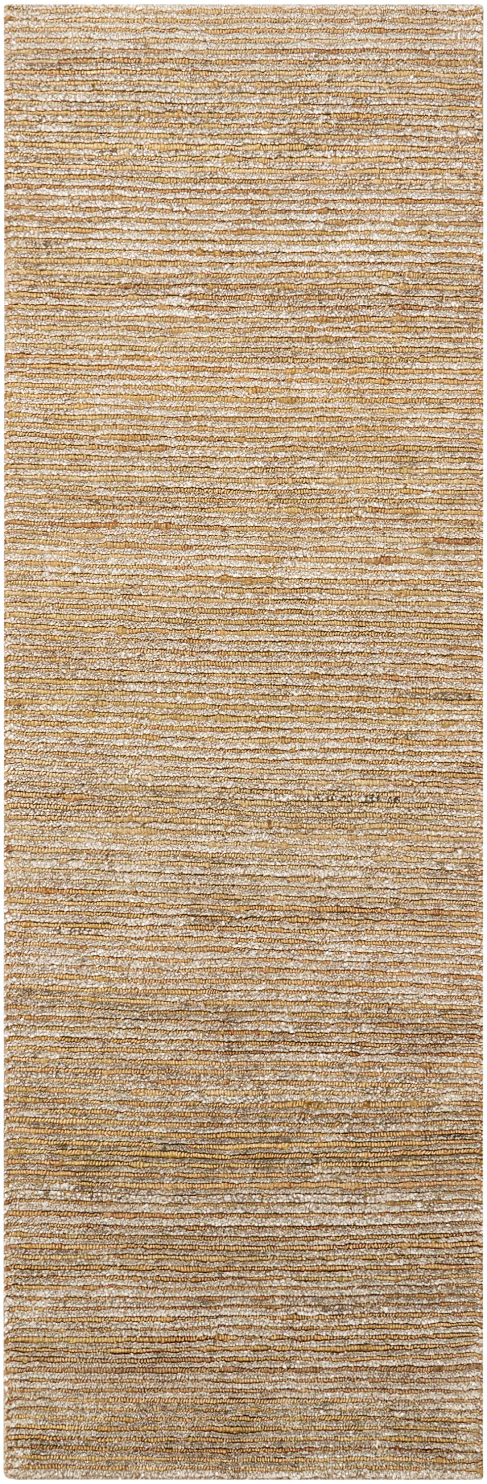 Calvin Klein Home Mesa 2'3" x 7'5" Fossil Modern Indoor Rug