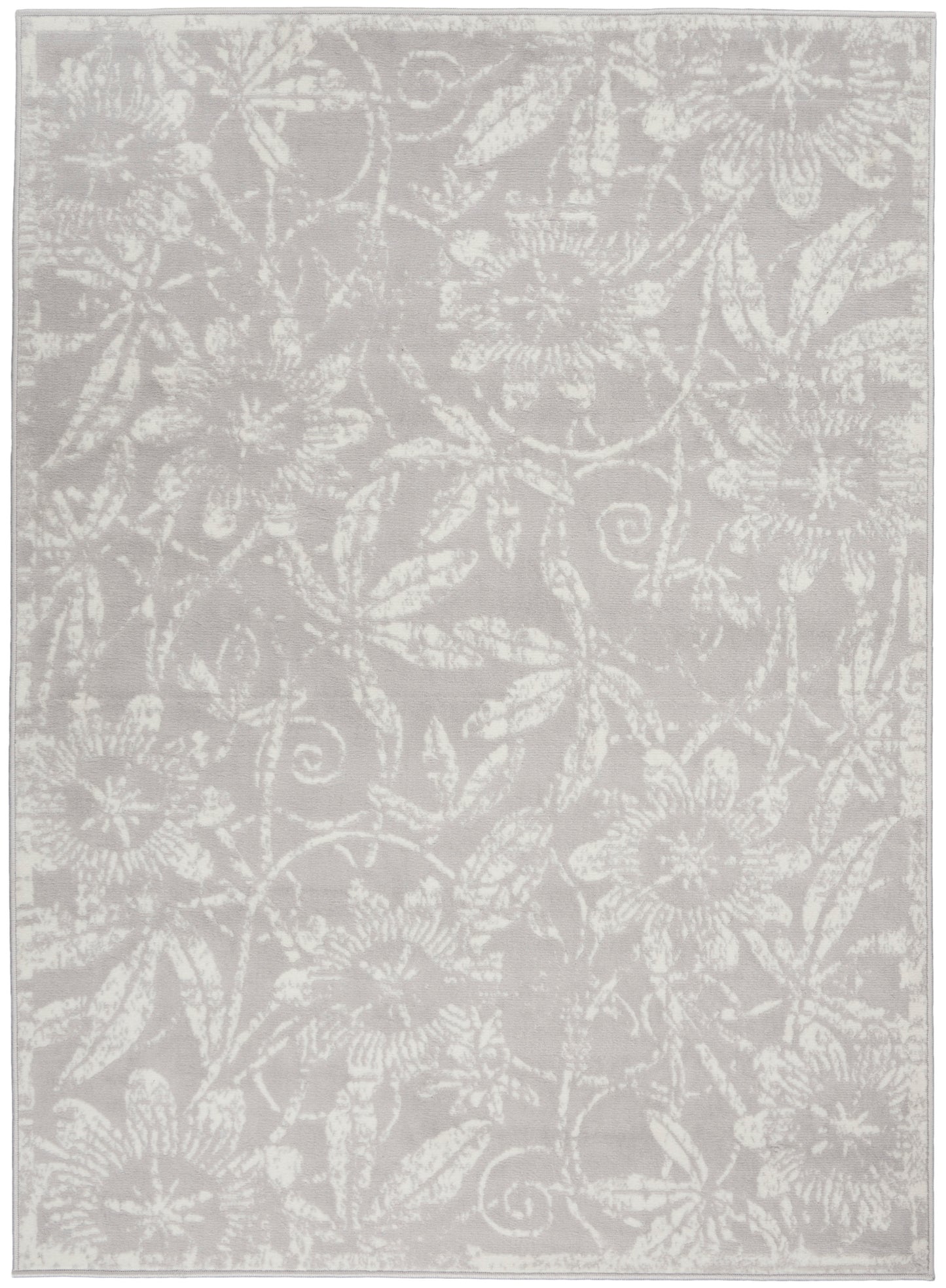 Nourison Whimsicle 4' x 6' Grey Farmhouse Indoor Rug