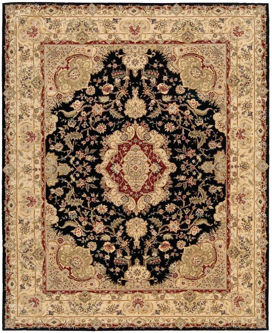 Nourison Nourison 2000 12' x 15' Black Traditional Indoor Rug