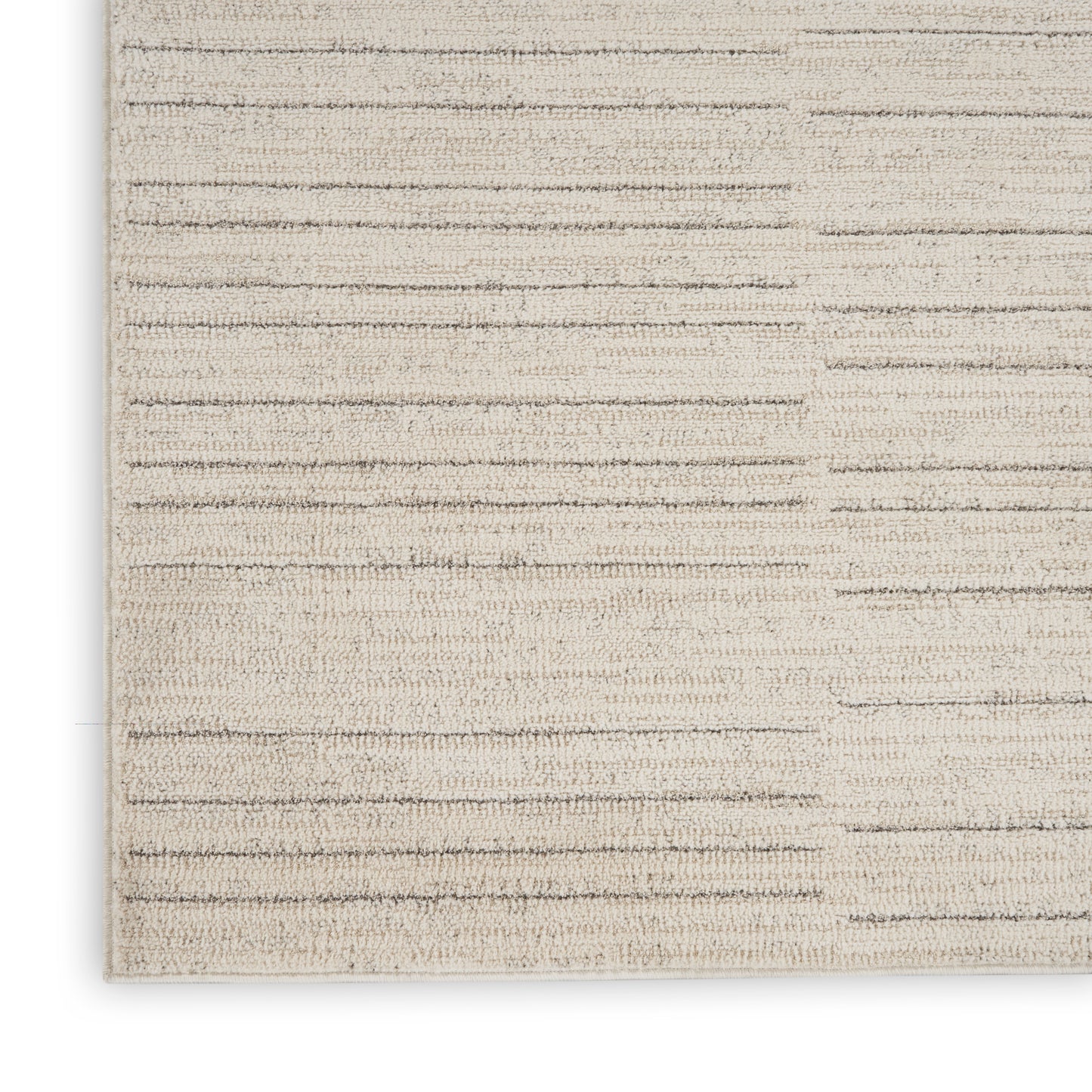 Nourison Andes 6' x 9' Ivory Grey Scandinavian Indoor Rug