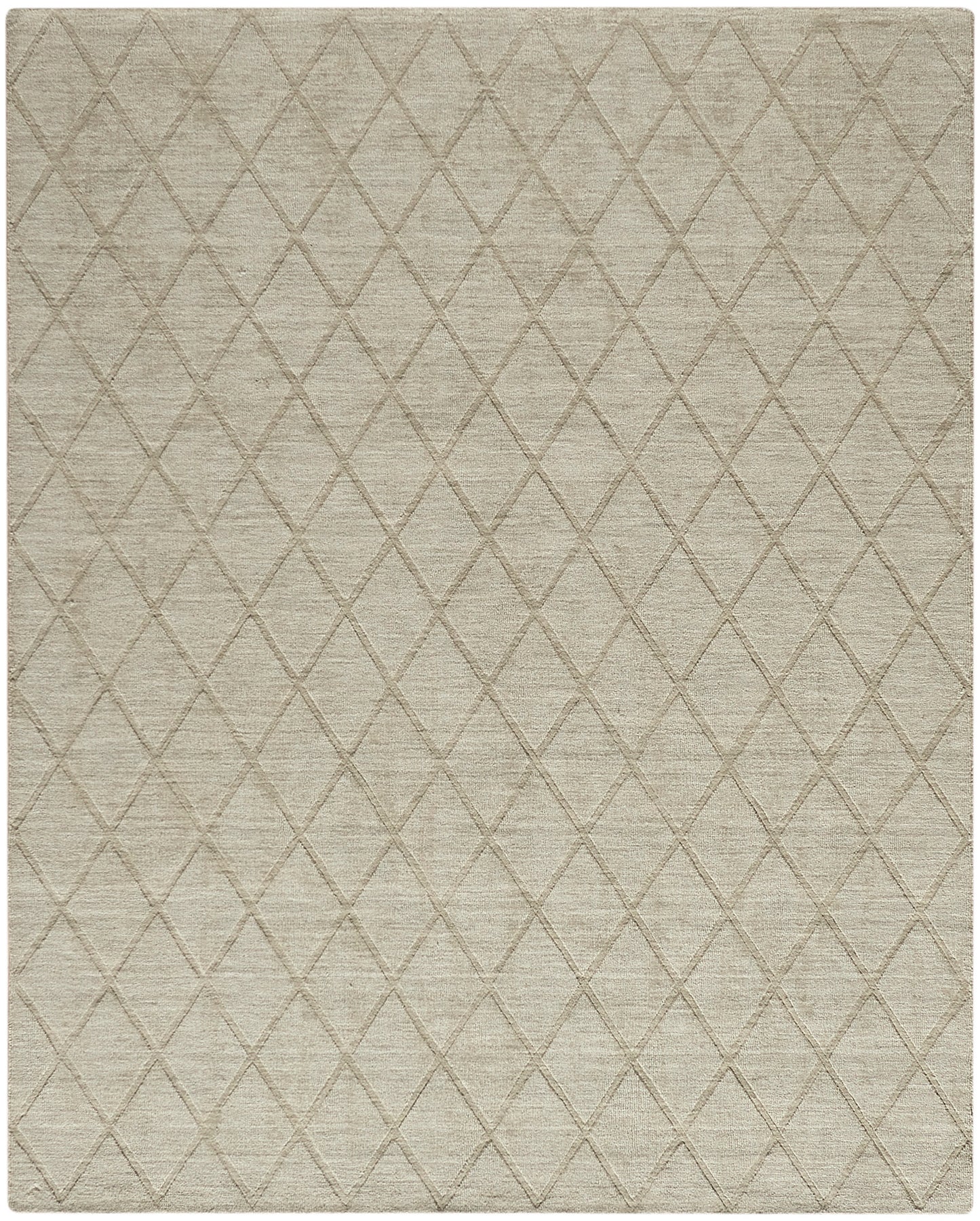 Nourison Wool Haven 7'9" x 9'9" Sage Modern Indoor Rug