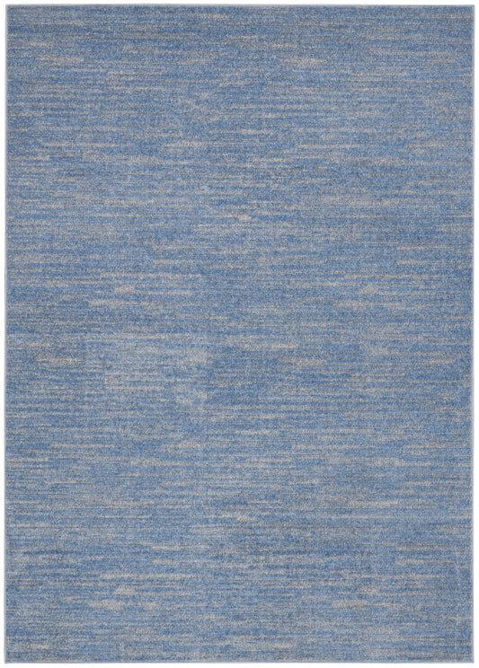 Nourison Nourison Essentials 4' x 6' Blue/Grey Outdoor Rug