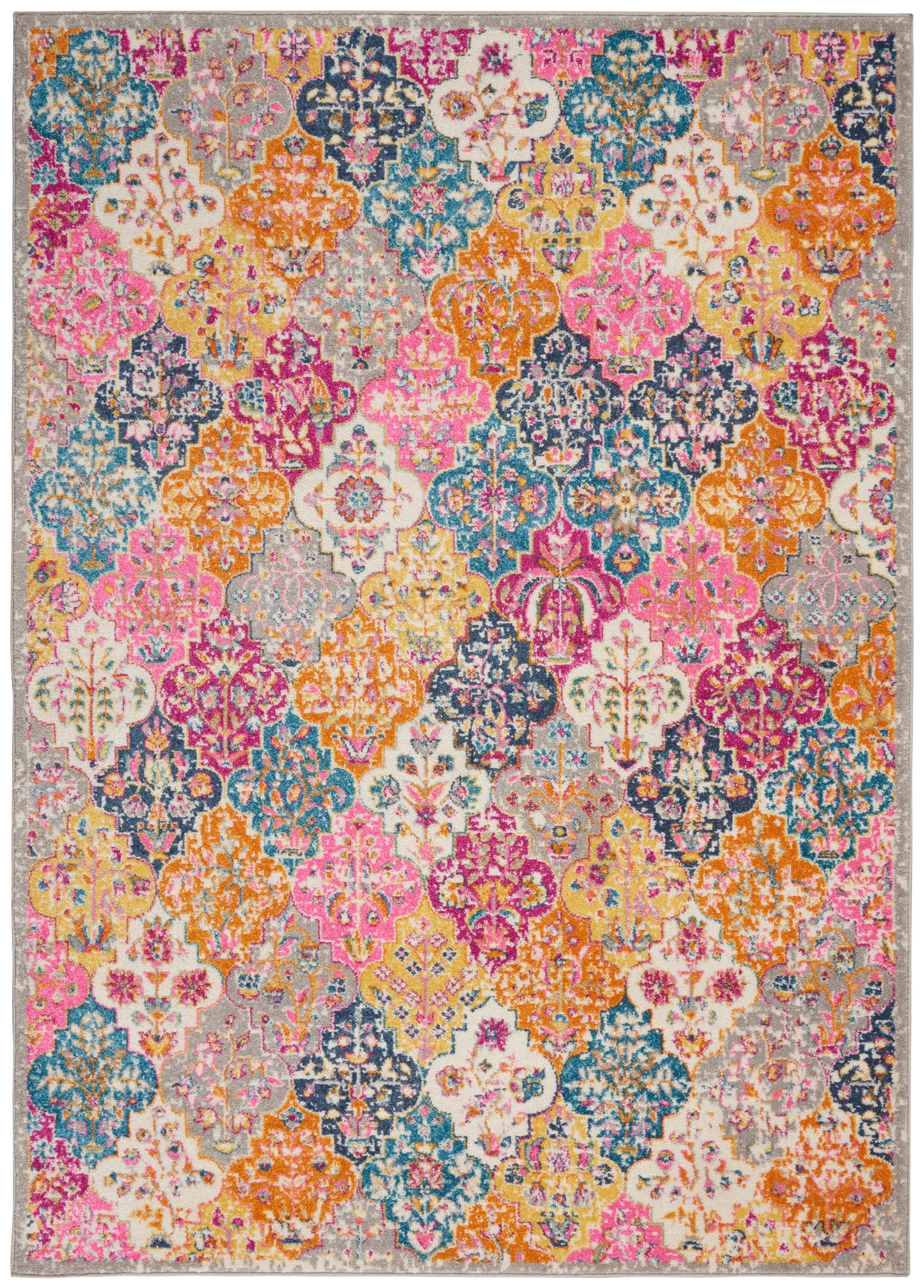 Nourison Passion 6'7" x 9'6" Multicolor Bohemian Indoor Rug