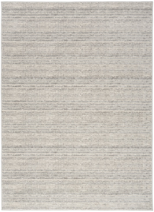 Calvin Klein CK011 Verdant 7'10" x 9'10" Light Grey Modern Indoor Rug