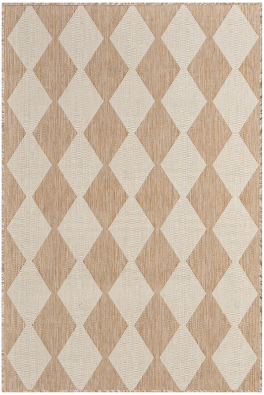 Nourison Positano 4' x 6' Jute Modern Rug