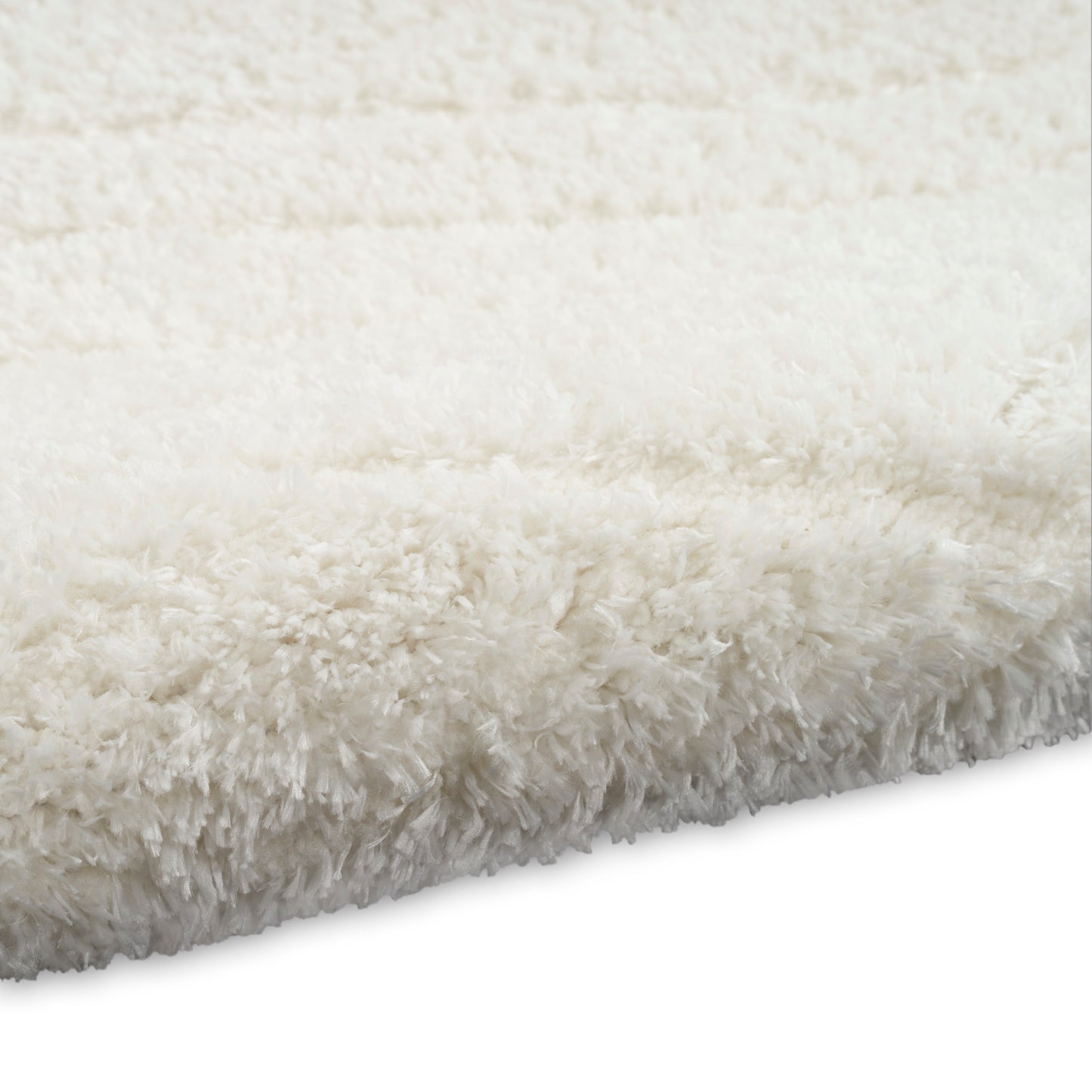 Calvin Klein Surfaces 5'3" x 7'3" Ivory Shag Indoor Rug