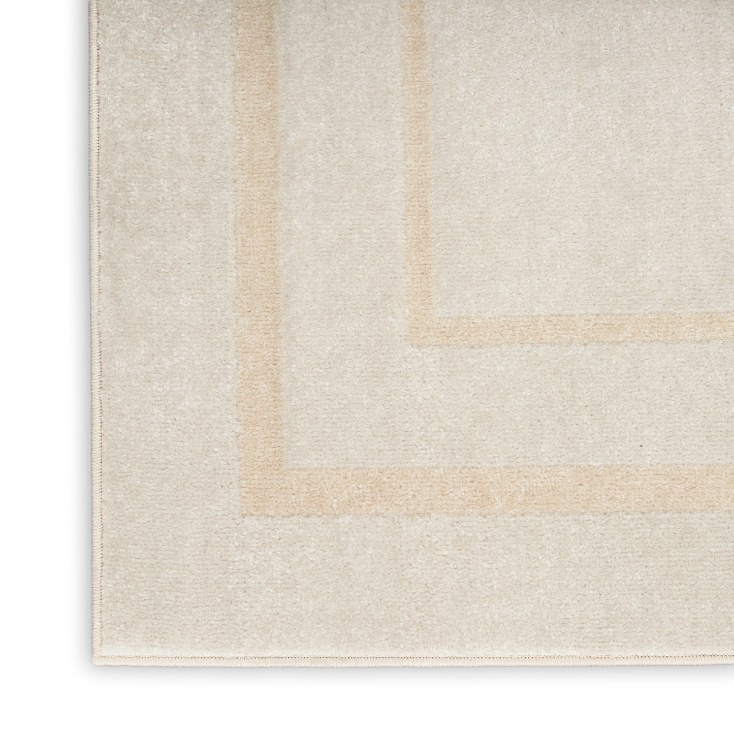 Nourison Nourison Essentials 12' x 15' Ivory Gold Contemporary Rug