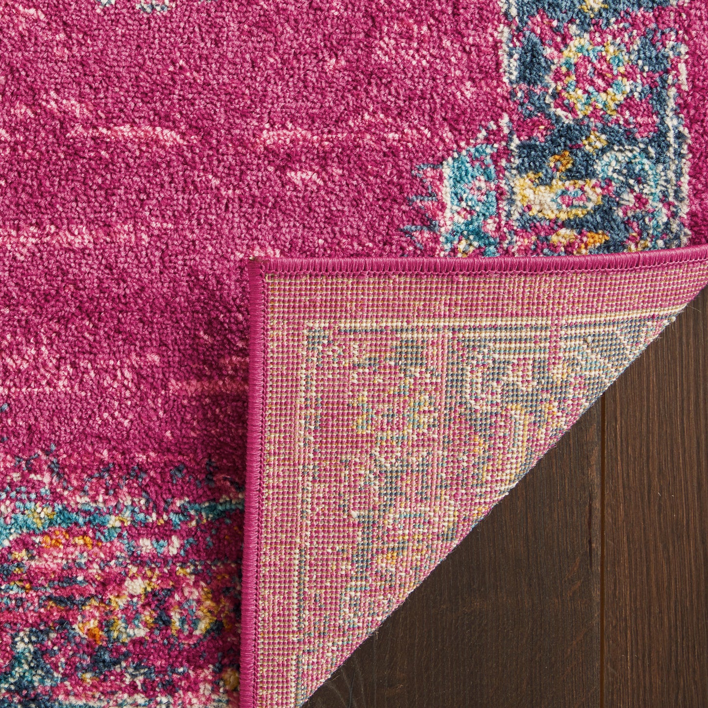 Nourison Passion 12' x 18' Fuchsia Bohemian Indoor Rug