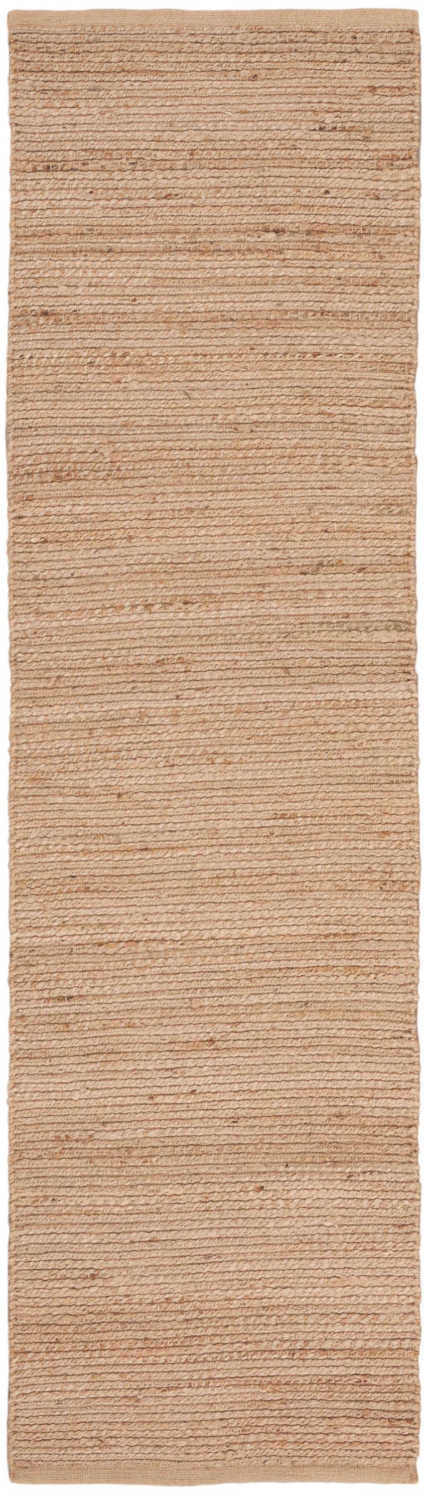 Nourison Natural Jute 2' x 6' Natural Farmhouse Indoor Rug