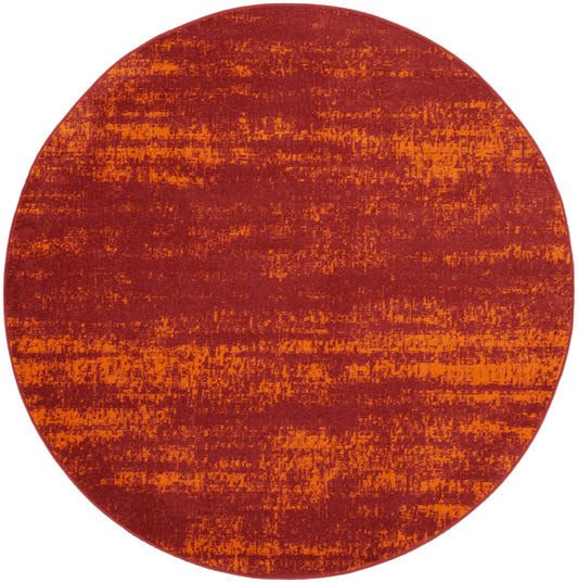 Nourison Nourison Essentials 8' x Round Red Modern Rug