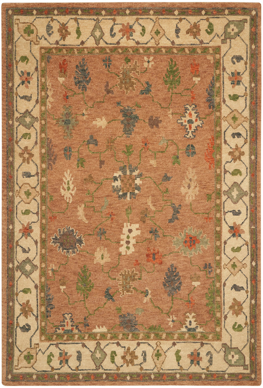 Nourison Tahoe 7'9" x 9'9" Copper Traditional Indoor Rug