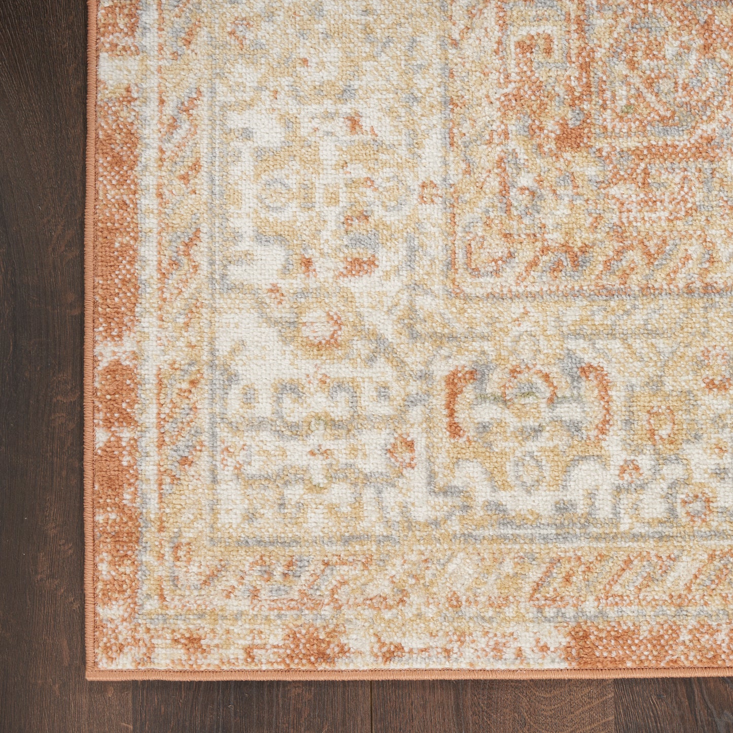 Nourison Nourison Essentials Persian 2'2" x 7'6" Beige Rust Vintage Rug