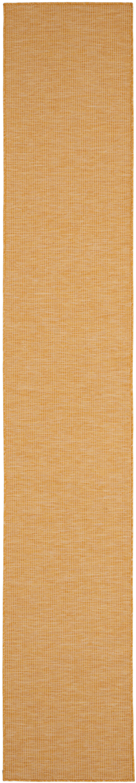 Nourison Positano 2'2" x 10' Yellow Modern Rug