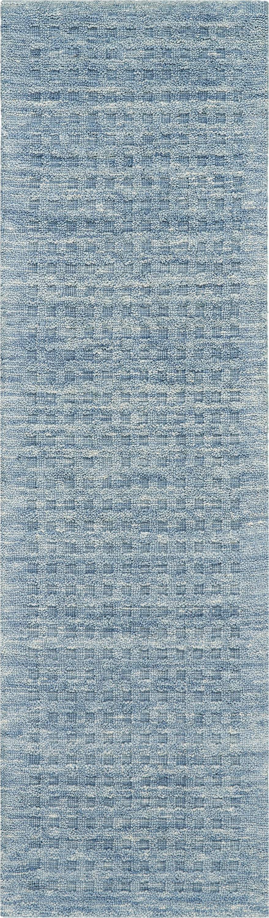 Nourison Marana 2'3" x 8' Denim Contemporary Indoor Rug