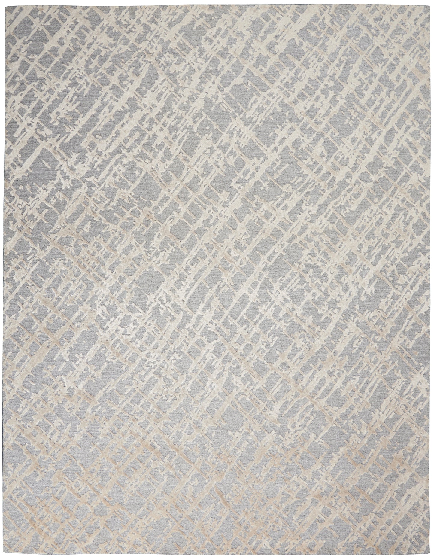 Nourison Divine 8'6" x 11'6" Sand Storm Modern Indoor Rug