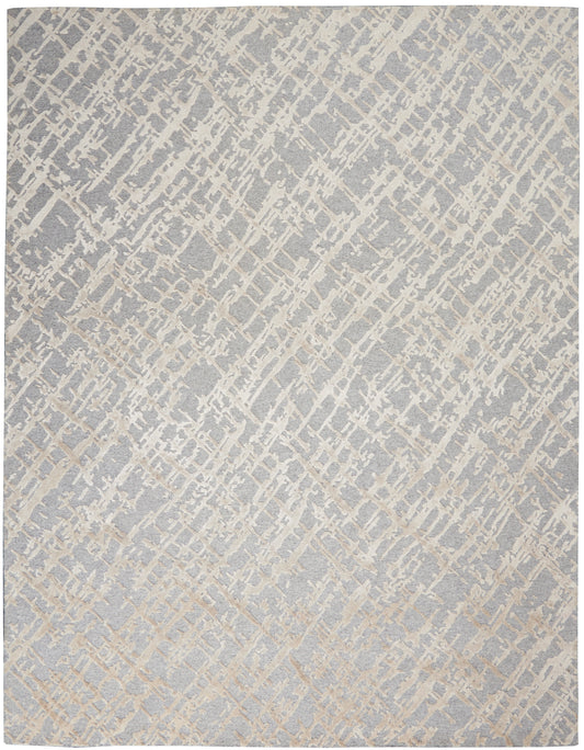 Nourison Divine 8'6" x 11'6" Sand Storm Modern Indoor Rug