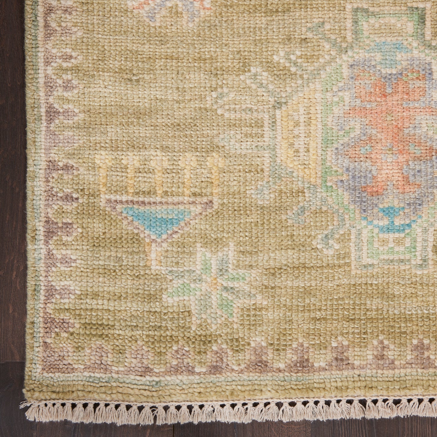 Nourison Odessa 8'6" x 11'6" Sage Vintage Indoor Rug