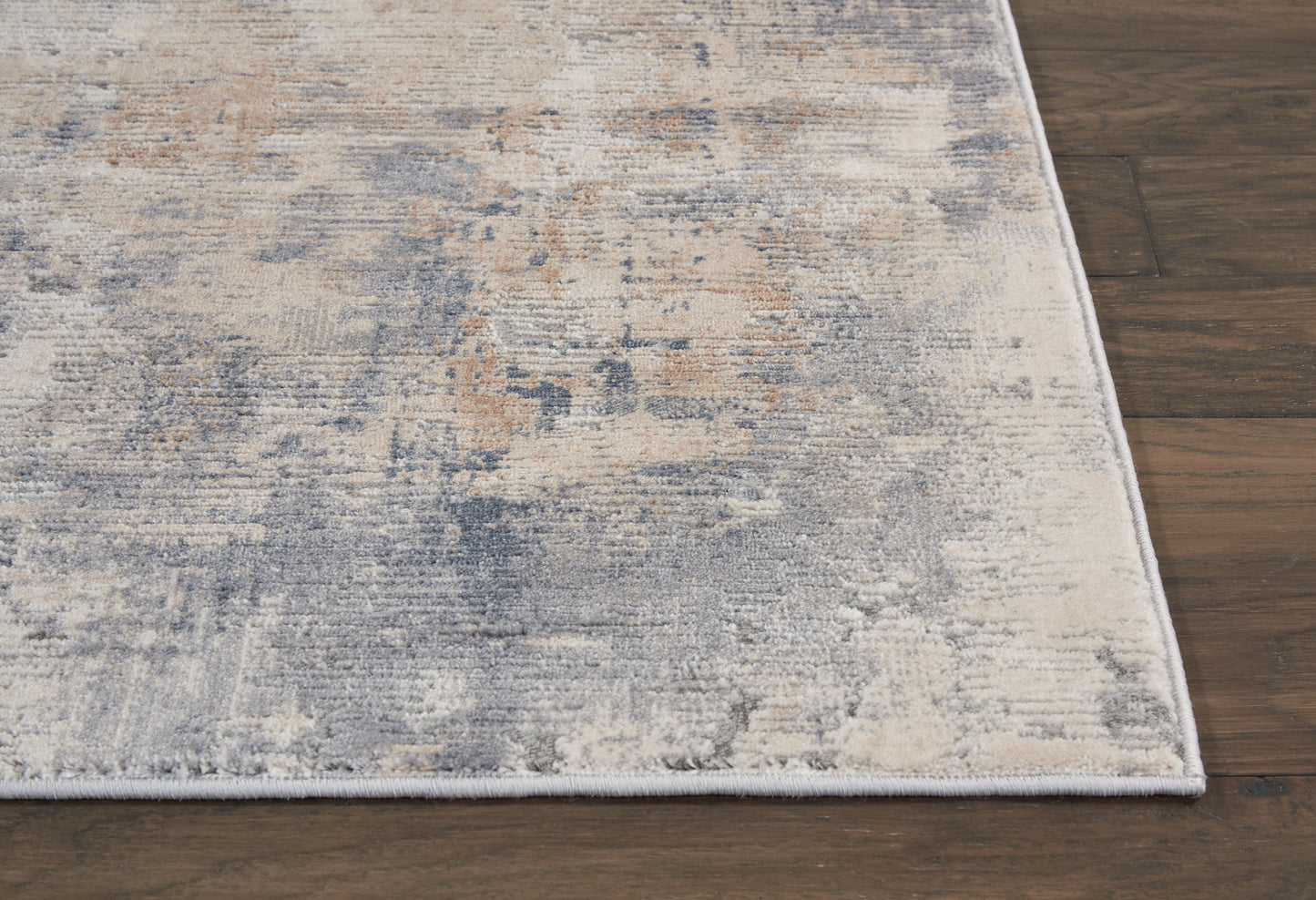 Nourison Rustic Textures 5'3" x 7'3" Beige Grey Modern Indoor Rug