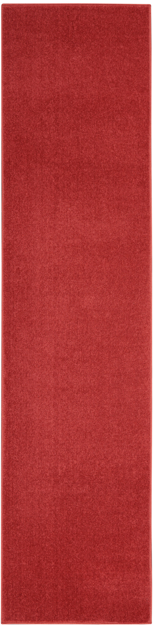 Nourison Nourison Essentials 2'2" x 12' Brick Red Outdoor Rug