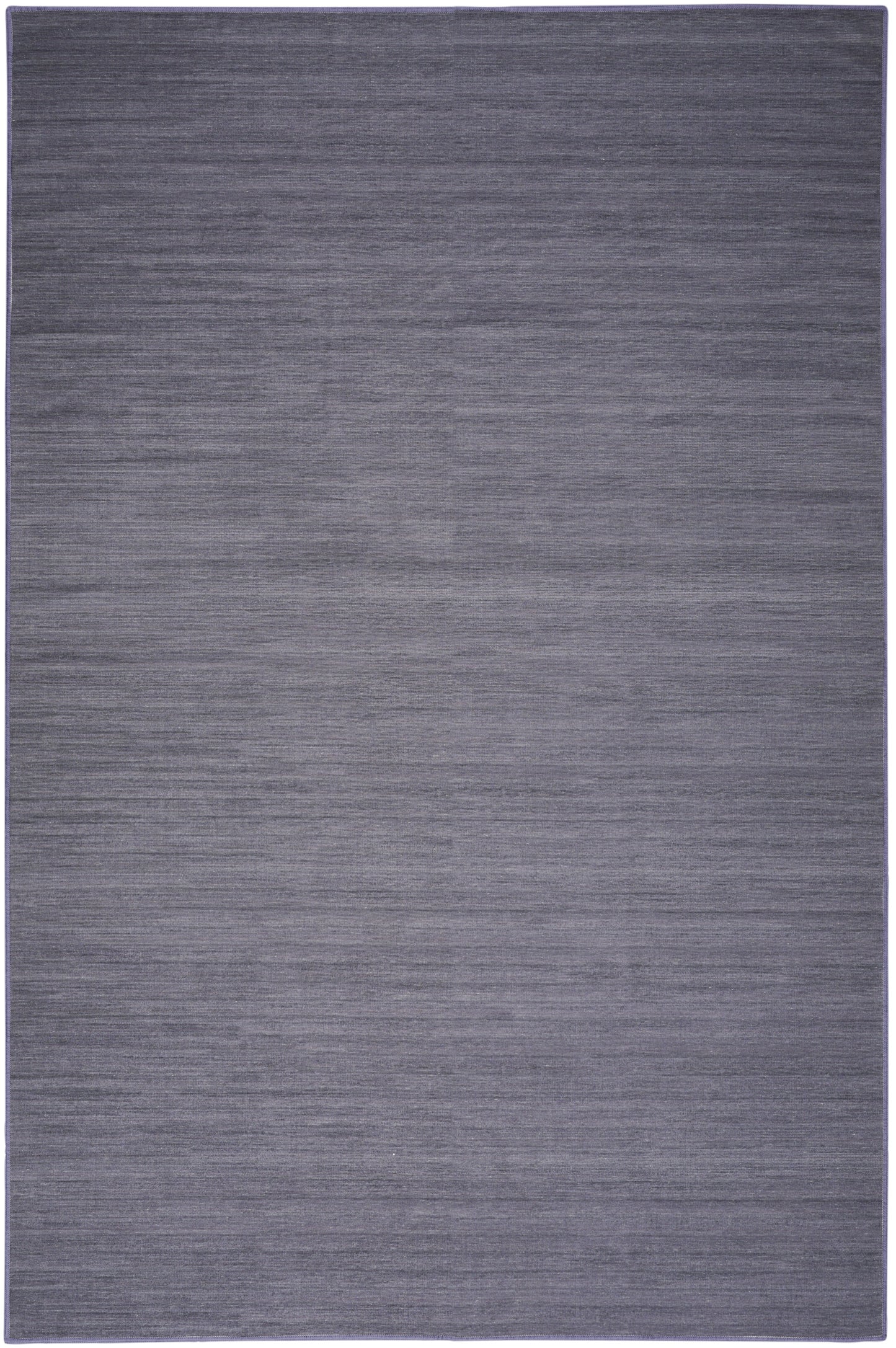 Nourison Washable Essentials 5'3" x 7'3" Navy Modern Indoor Rug