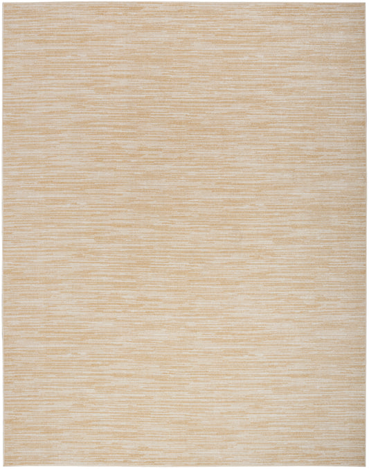 Nourison Nourison Essentials 12' x 15' Ivory Gold Outdoor Rug