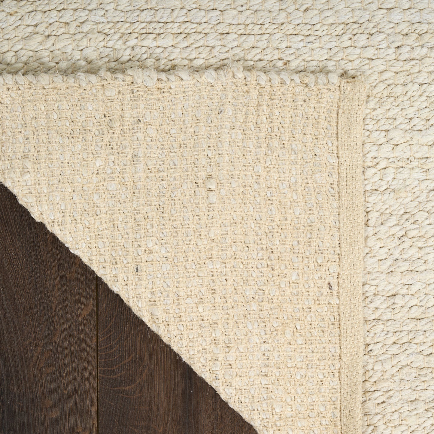 Nourison Natural Jute 5' x 7' Ivory Farmhouse Indoor Rug