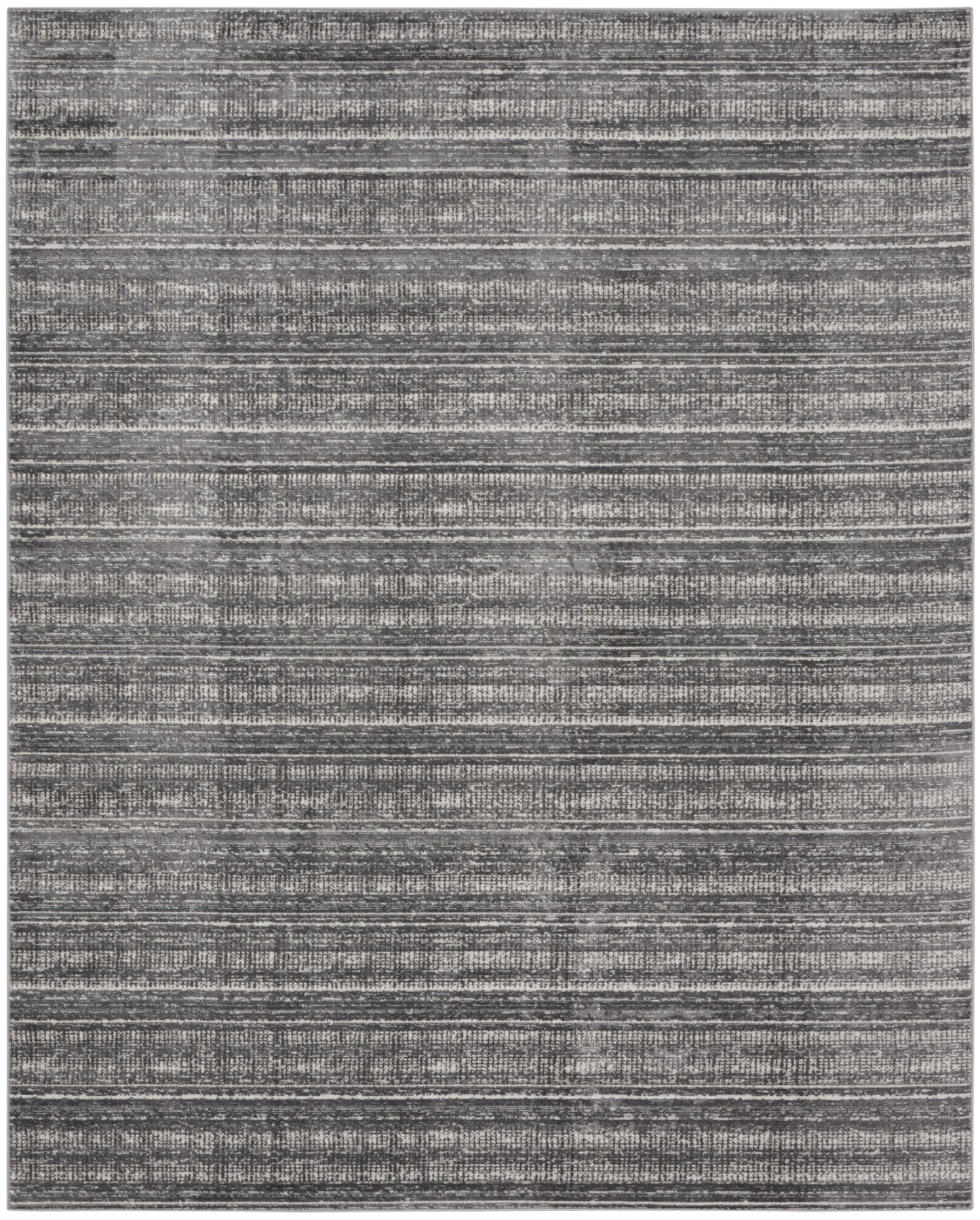 Calvin Klein CK011 Verdant 7'10" x 9'10" Charcoal Ivory Modern Indoor Rug