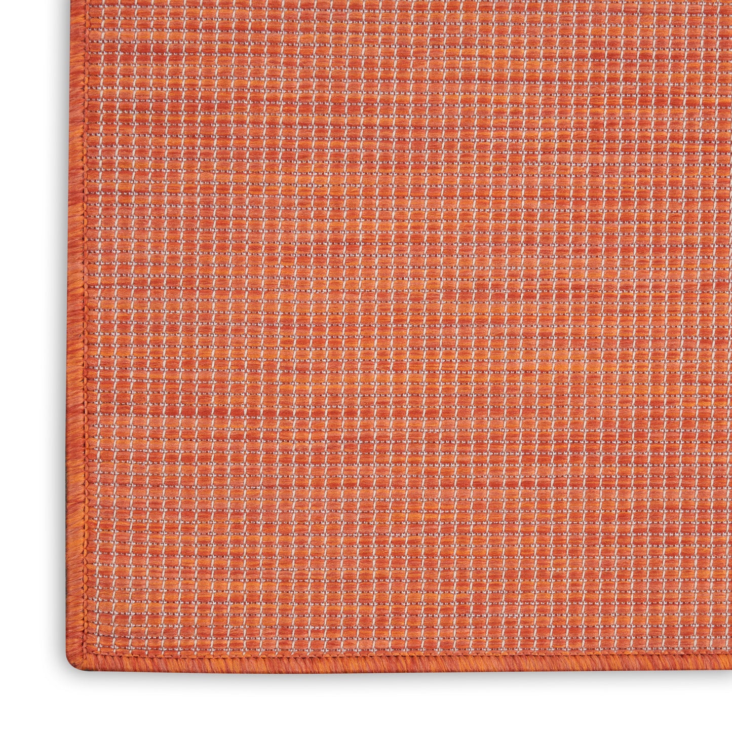 Nourison Positano 6' x 9' Terracotta Modern Rug