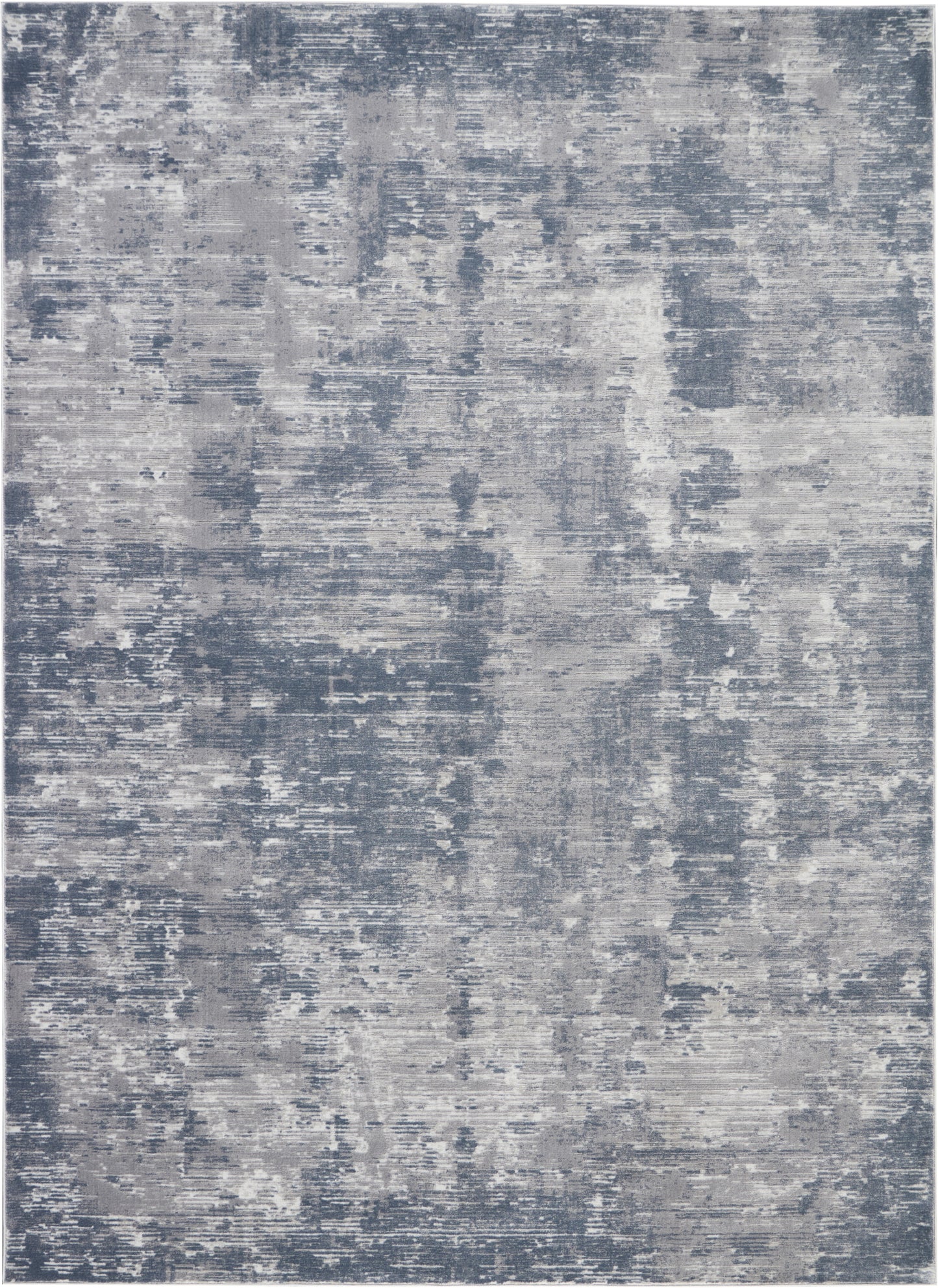 Nourison Rustic Textures 9'3" x 12'9" Grey Modern Indoor Rug